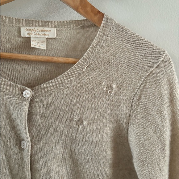 Simply Cashmere Cardigan - Picture 2 of 3